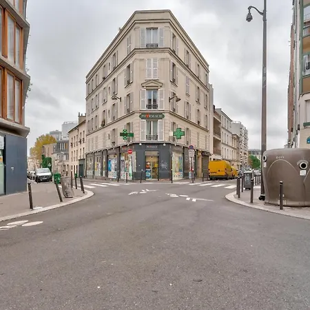 Appartamento Bright T2 - Near Pere-lachaise Cemetery Parigi